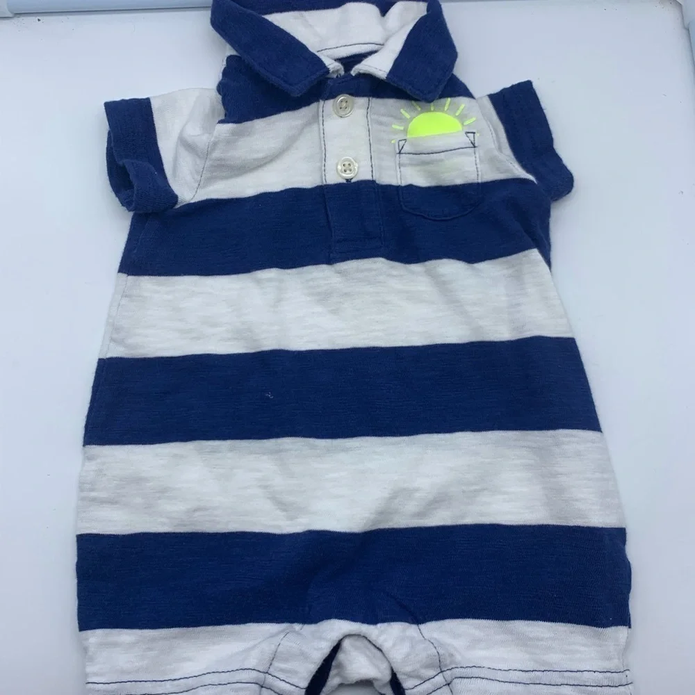 BABY Gap and Focus kids boys 0-3 mos romper bundle